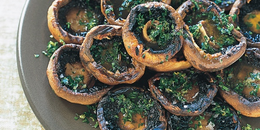 Grilled Mushrooms with Gremolata