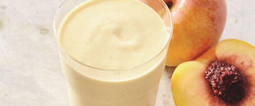 Peaches 'n Cream Oatmeal Smoothie
