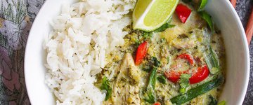Low FODMAP Thai green curry