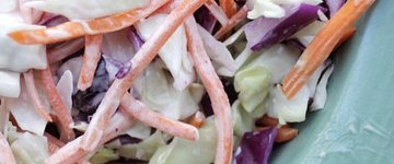 Simple Homemade Paleo Coleslaw