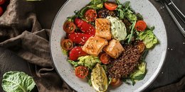 Salmon Quinoa Bowl