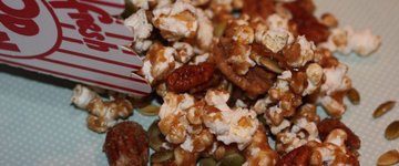 Maple Pecan Popcorn