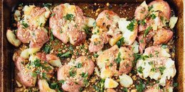 30-Minute Sheet Pan Potatoes and Chicken Sausage