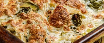 Vegan Spinach & Artichoke Casserole