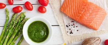 Salmon with Sriracha Sauce and Lime