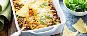 Chicken Burrito Casserole