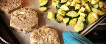 Greek-Inspired Turkey Dill + Feta Burgers