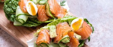 Fish Wraps with Lime Avocado