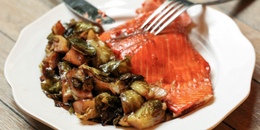 Asian Inspired Roasted Brussels Sprouts