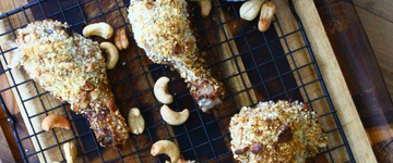 Honey & Cashew Crusted Chicken