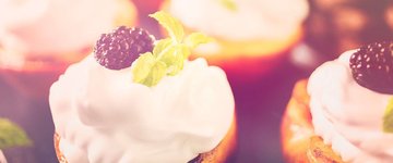Grilled Peaches with Blackberry Coconut Cream