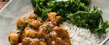 Easy Chickpea &amp; Potato Curry