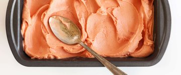 Raspberry Coconut Mango Sorbet