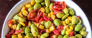 Edamame Succotash
