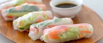 Veggie Salad Rolls (vegetarian)