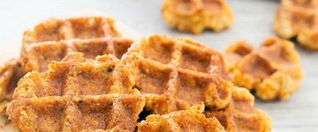 Cauliflower Waffles 