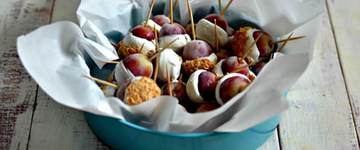 Frozen Yogurt Grapes
