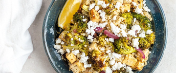 Roasted  Broccoli Quinoa Salad