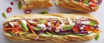 Leftover Turkey Banh Mi