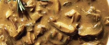 Wild Mushroom Soup with Rosemary