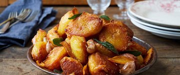 Perfect Roasted Potatoes with Orange + Sage