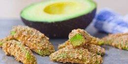 Crsipy Baked Avocado Fries