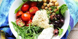  Mediterranean Hummus Bowl 