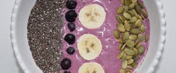 Nourishing Blueberry Smoothie Bowl