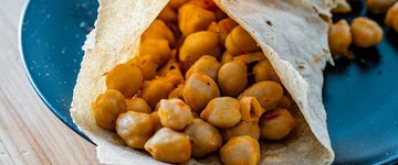 Chickpea Shawarma Pita