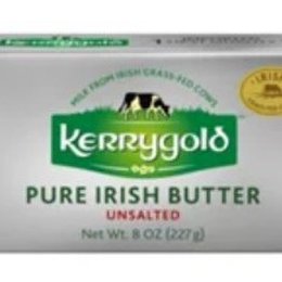 Kerrygold Grass-Fed Unsalted Pure Irish Butter Foil
