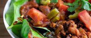 Meatless Taco Salad