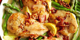 Chicken and Asparagus Skillet Supper