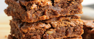 Cinnamon Chickpea Blondies