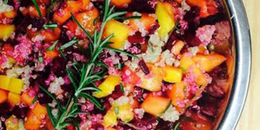 Mango Beet Rosemary Lime Cauliflower Salad