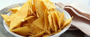 Healthy Baked Corn Tortilla Chips