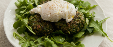 Broccoli Fritters with Pesto (Nut-free)