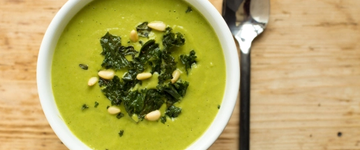 Cauliflower Kale Soup