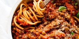 Hearty Spaghetti with Lentils & Marinara