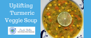 Uplifting Turmeric Veggie Soup (GF, DF, V)