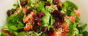 Kale Spinach Salad
