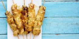 Grilled Turmeric Chicken Kabobs