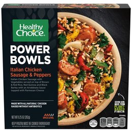 HEALTHY CHOICE POWER BOWLS ITALIAN CHICKEN SAUSAGE AND PEPPERS