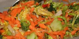 Brussel Sprouts and Broccoli Slaw