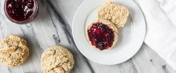 Easy Drop Biscuits (vegan, gluten free)
