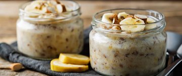 Peanut Butter & Banana Overnight Oats