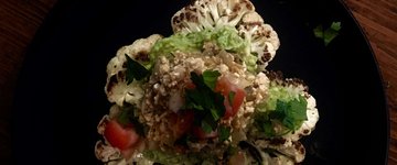 Cauliflower Avo' Smash with Tofu Scramble