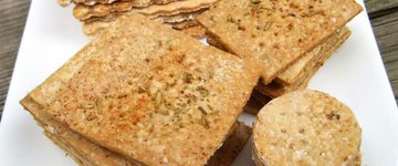 Herb & Garlic Crackers (paleo, AIP)