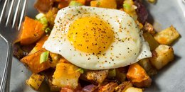 Roasted Veggies with Egg