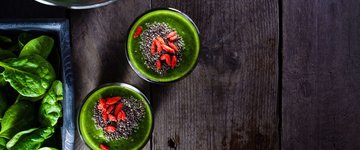 DA - Chia Berry Green Protein Smoothie
