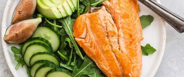 Arugula Salad with Salmon